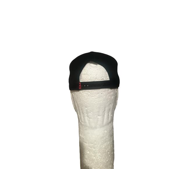 Oakley Orange Embroidered Letters Black Blue Snapback Hat Cap - Picture 5 of 7